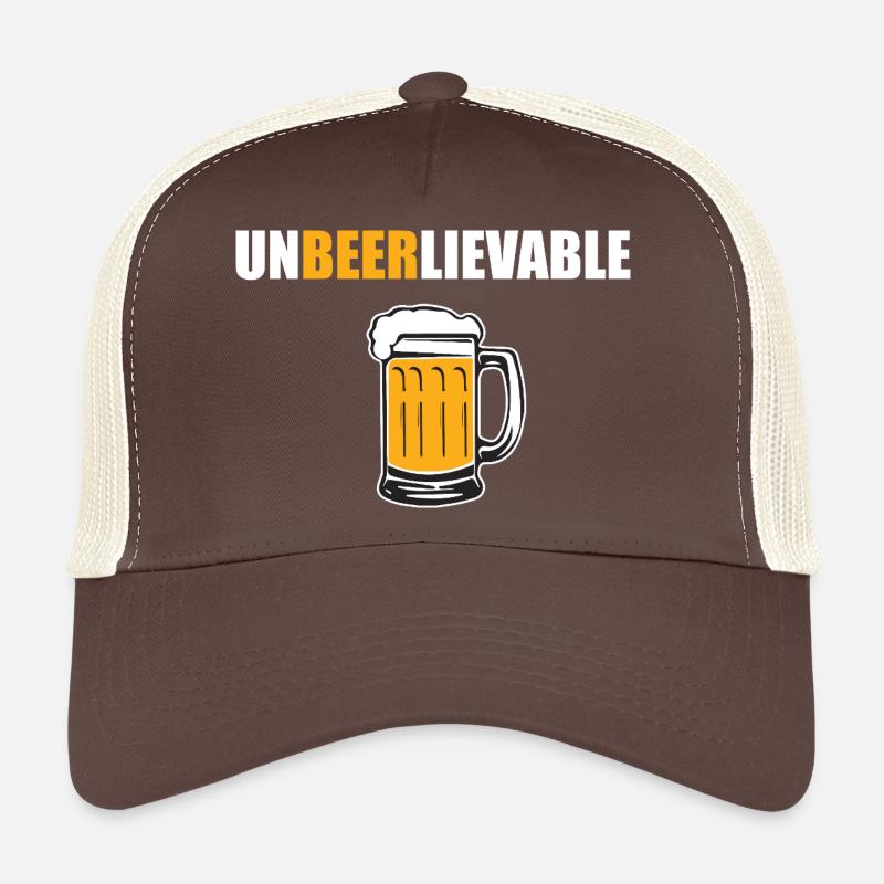 UnBEERlievable Witziges Design Trucker Cap