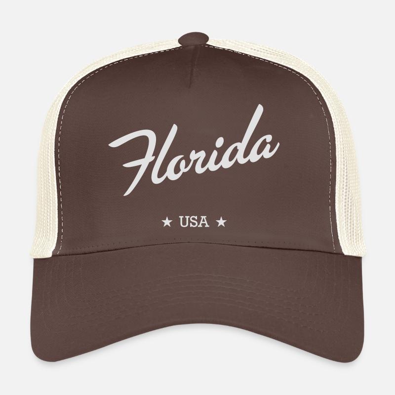 Florida - Trucker Cap - brown/beige