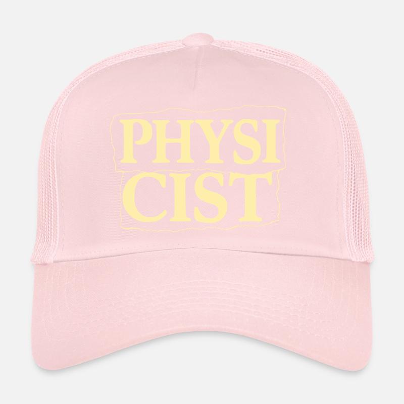 Physicist Vintage Label Design Trucker Cap