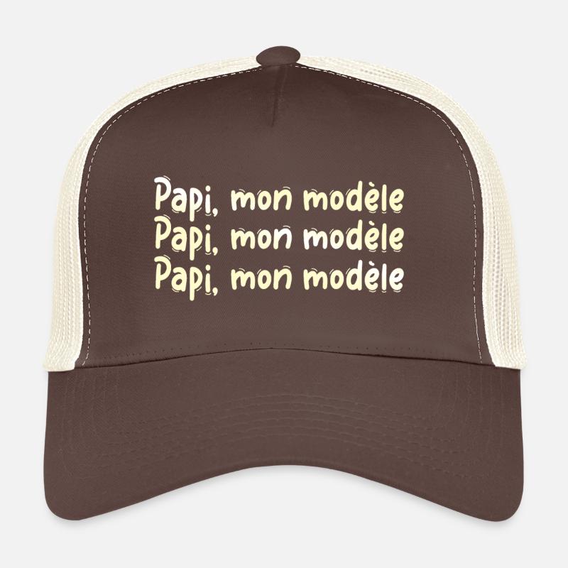 PAPI PAPA GRAND PERE HUMOUR PAPY BLAGUE 13 Casquette trucker 