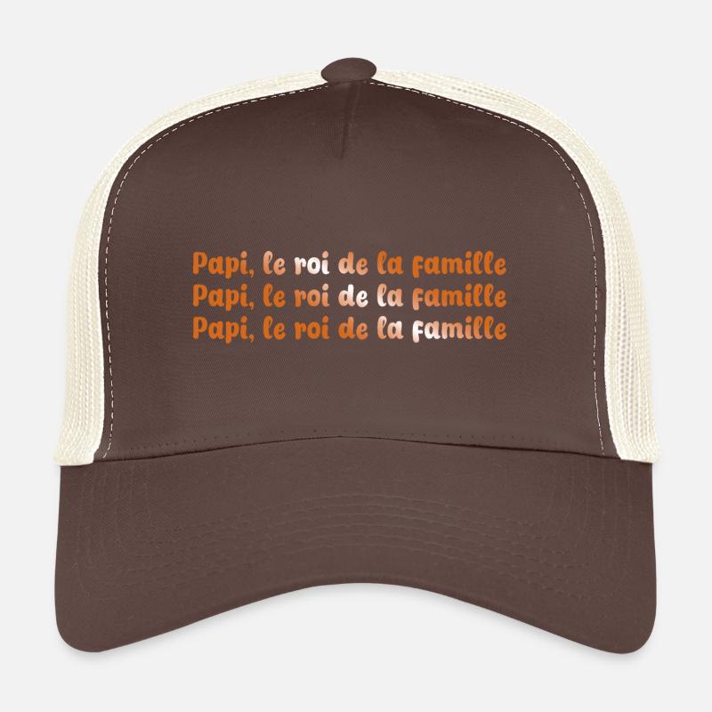 PAPI PAPA GRAND PERE HUMOUR PAPY BLAGUE 9 Casquette trucker 