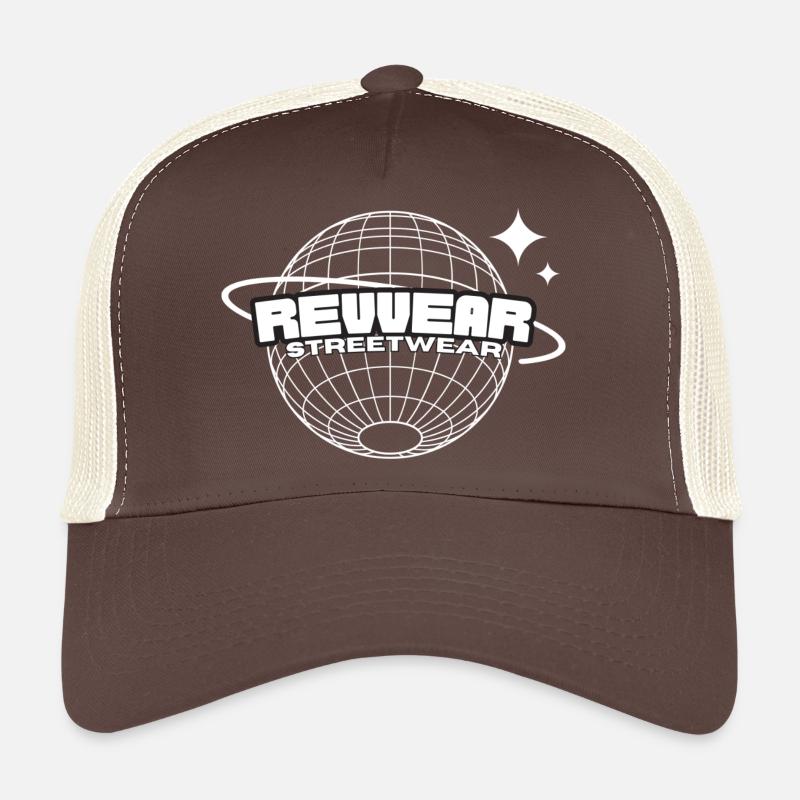 Revvear - Casquette trucker  - marron/beige
