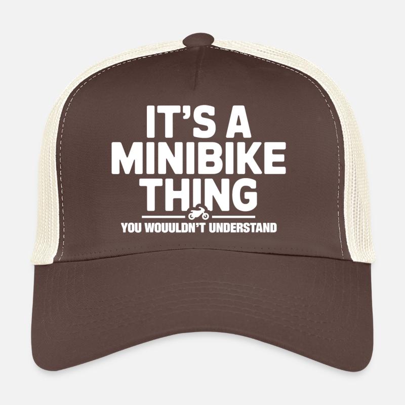 Cool and fun minibike design Trucker Cap