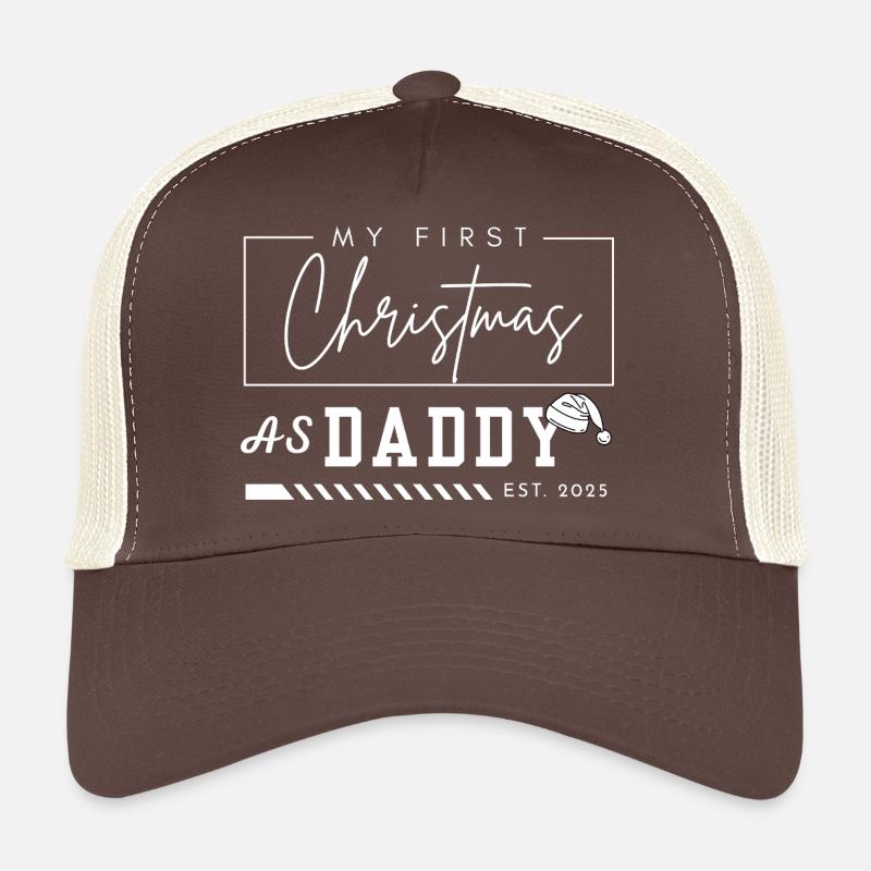 My First Christmas as a Daddy 2025 – Gift Trucker Cap