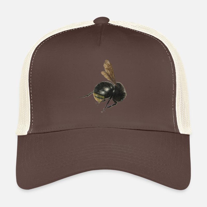 Hummel - Trucker Cap - Braun/Beige