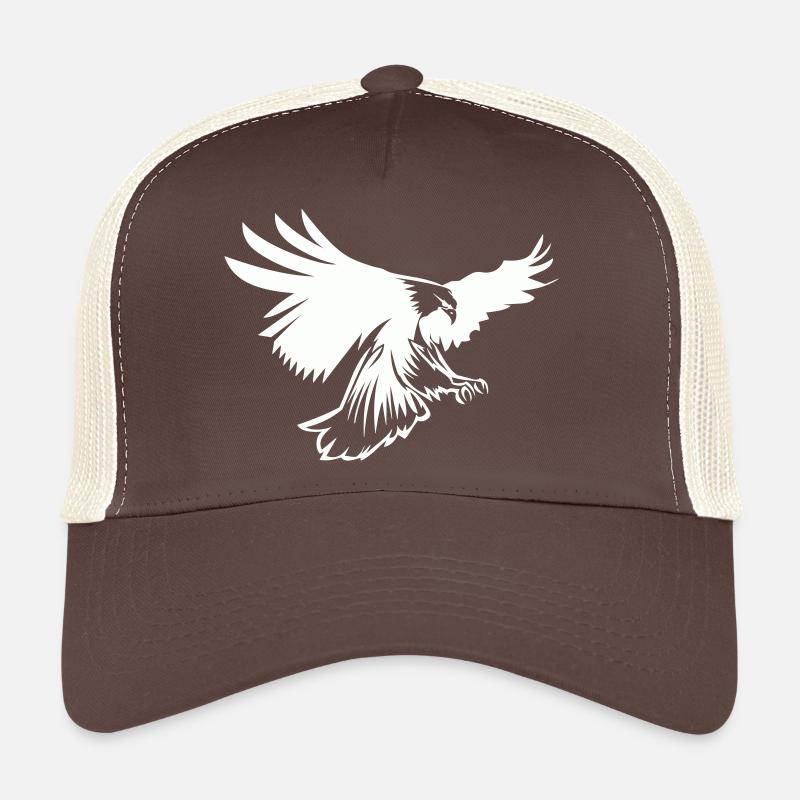 Eagle - Trucker Cap - brown/beige