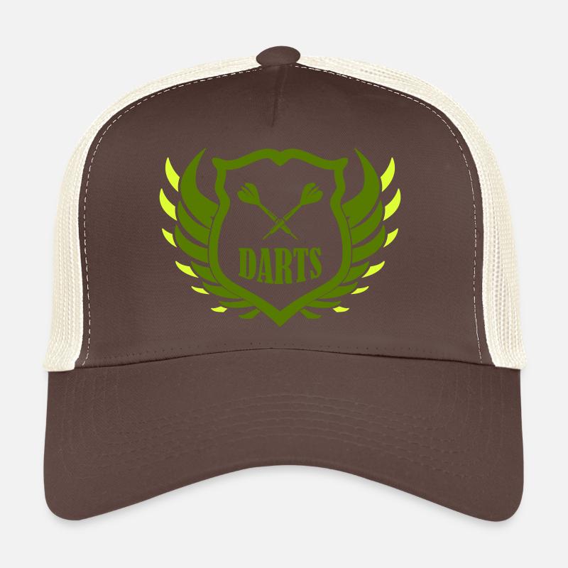 darts shield Trucker Cap