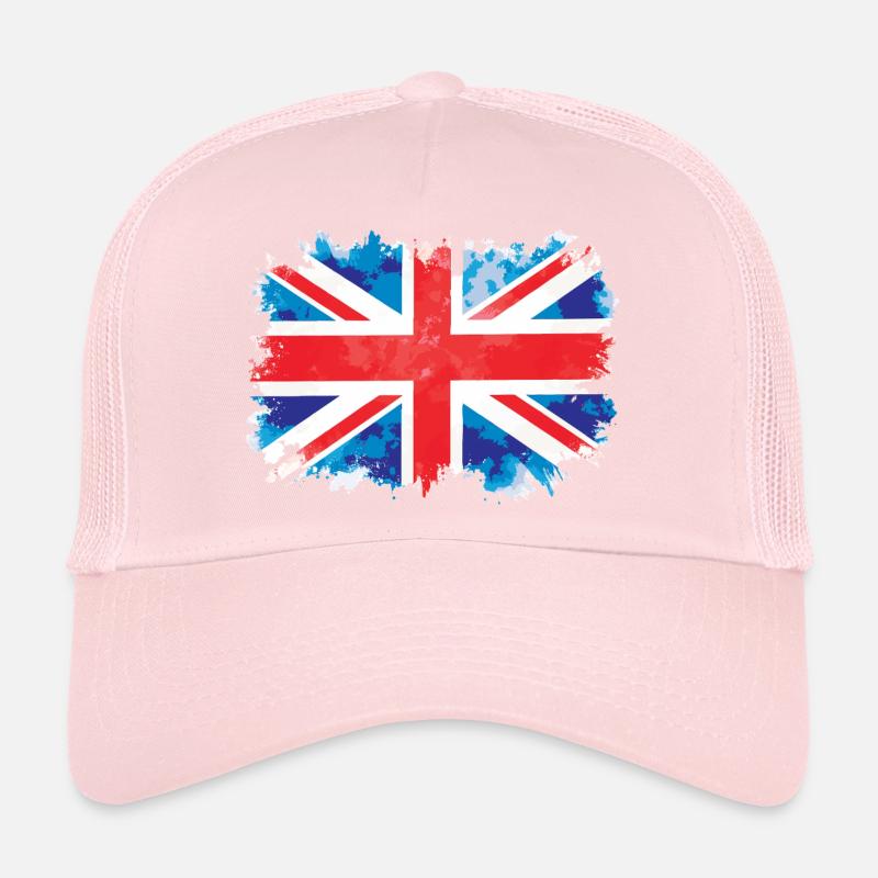 Conception du drapeau de l’Union Jack Casquette trucker 