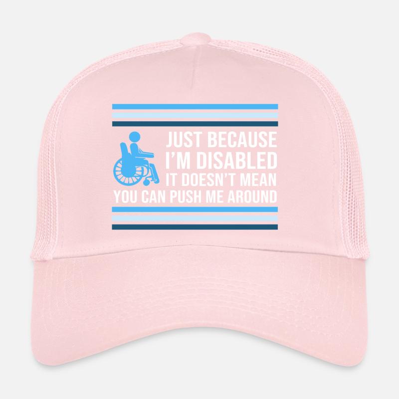 fauteuil roulant Casquette trucker 