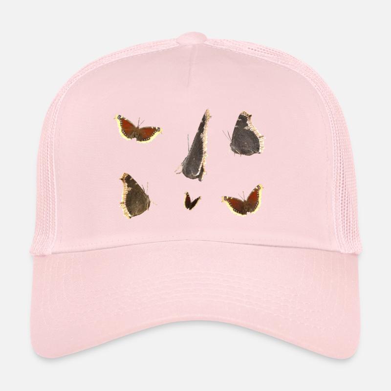Cape de deuil papillon Casquette trucker 