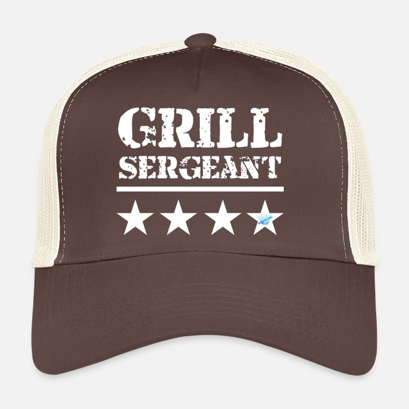 Grill Sergeant - BBQ King Trucker Cap