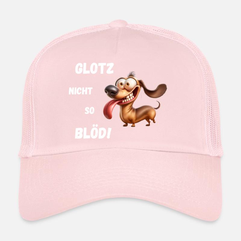 Glotz nicht so blöd! Dackel Trucker Cap