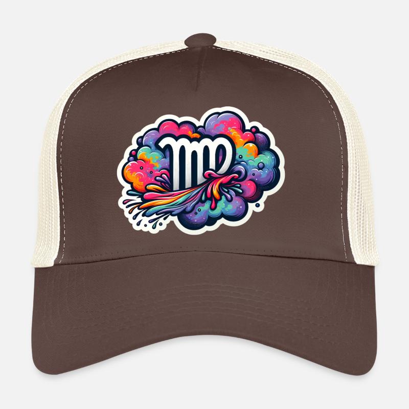 Couleur du zodiaque : Vierge Casquette trucker 