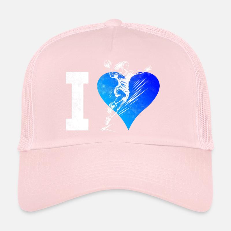Attention handball fans simple statement for Trucker Cap