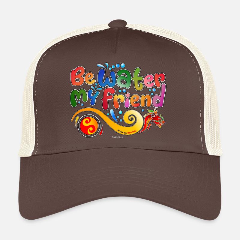 Hommage à Bruce Lee Casquette trucker 