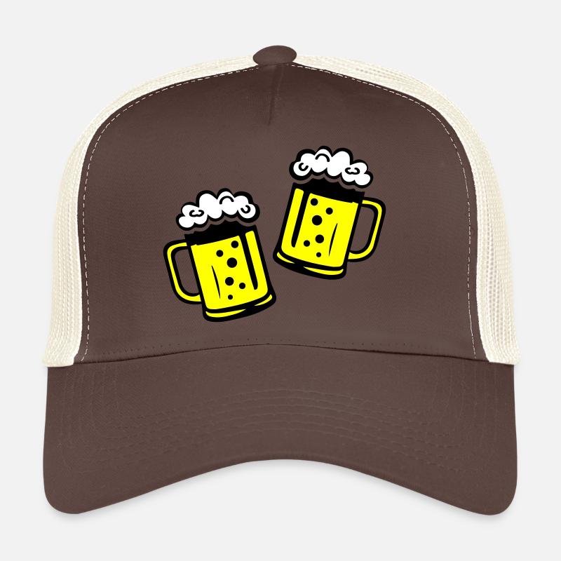 Chope de bière Cheers Casquette trucker 