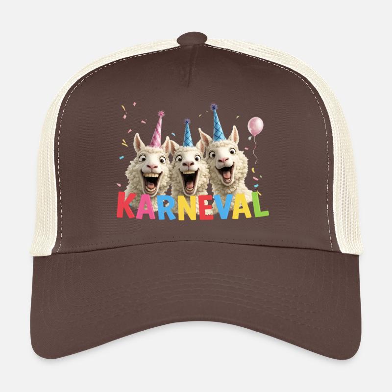 Karneval-Schafe Trio Trucker Cap