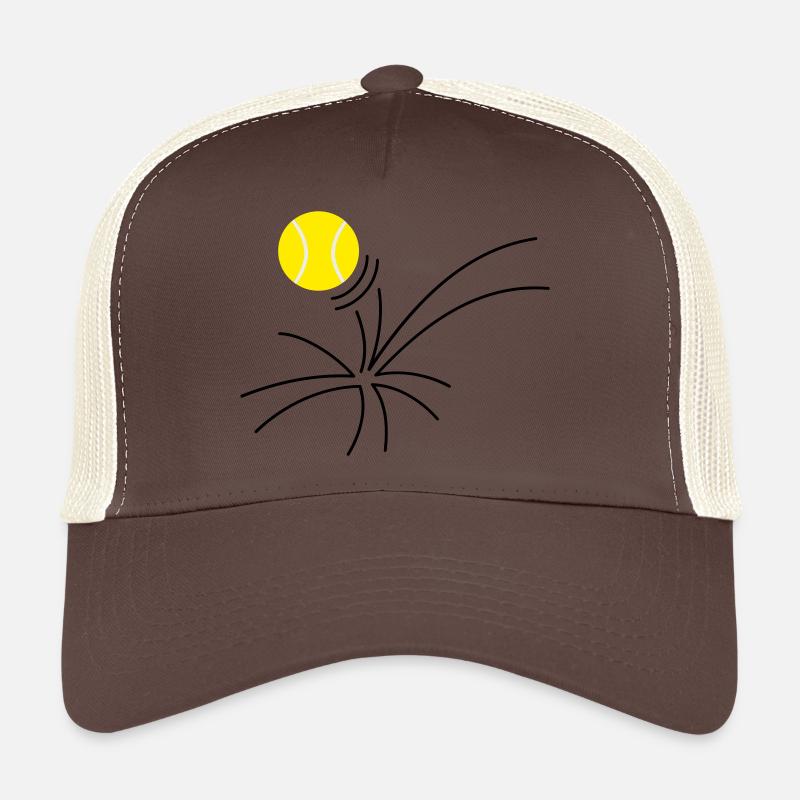 tennis as (3c) Trucker Cap