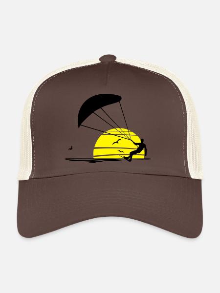 Sport - Kiter - Trucker Cap - Braun/Beige