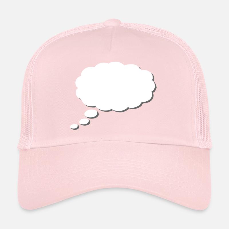 Thought Cloud, Thinkbubble. To personalize Trucker Cap