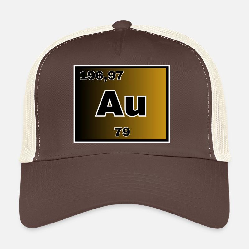Gold - Trucker Cap - brown/beige