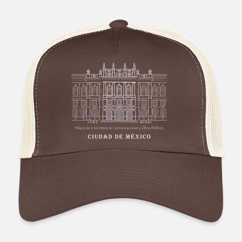Mexico, Musée d’art, Dessin à la main Casquette trucker 