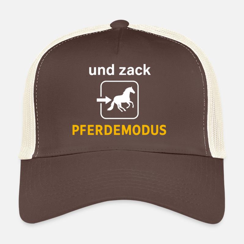 Horse Mode Iconography Trucker Cap