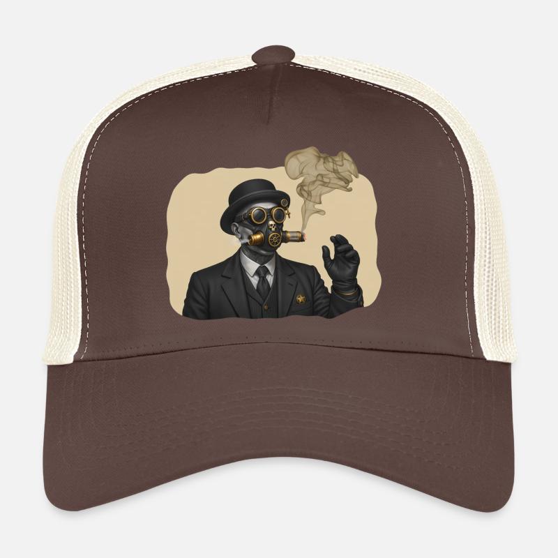 SHERIF SMOKING - steam punk'n'roll Trucker Cap