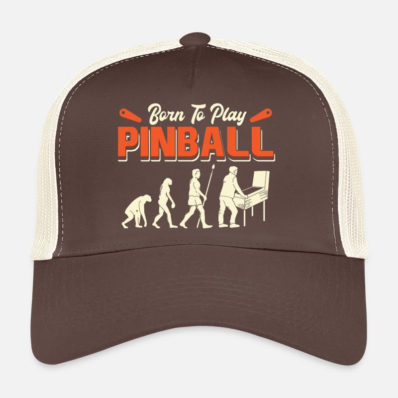 Né pour jouer à l’évolution du flipper Casquette trucker 