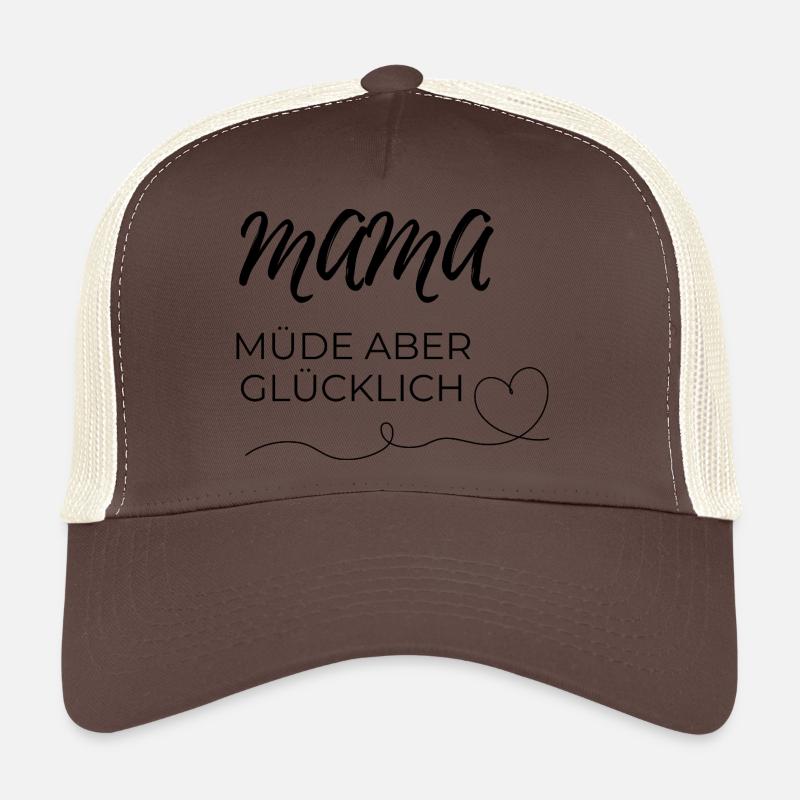 Maman fatiguée Casquette trucker 