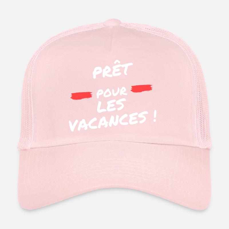 prêt pour les vacances Casquette trucker 
