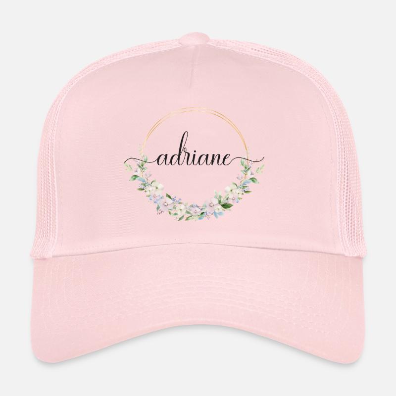 Adriane! Nom : Floral Casquette trucker 