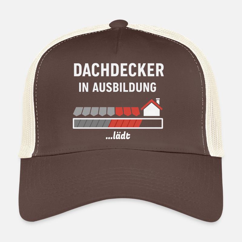 Dachdecker in Ausbildung Motiv Trucker Cap