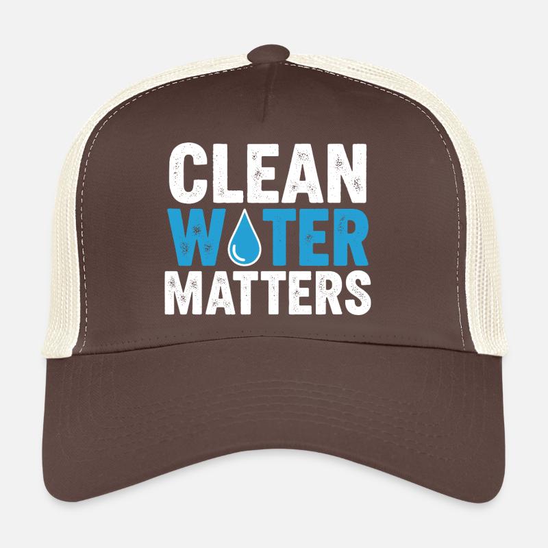 Funny Opérateur de station d’épuration des eaux usées Casquette trucker 