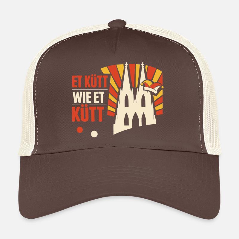 Cadeau Alaaf du Carnaval de Cologne Drôle Casquette trucker 