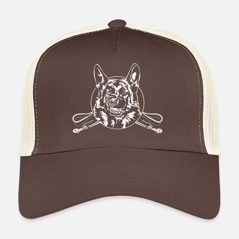 GERMAN SHEPHERD BATH Leash Trucker Cap