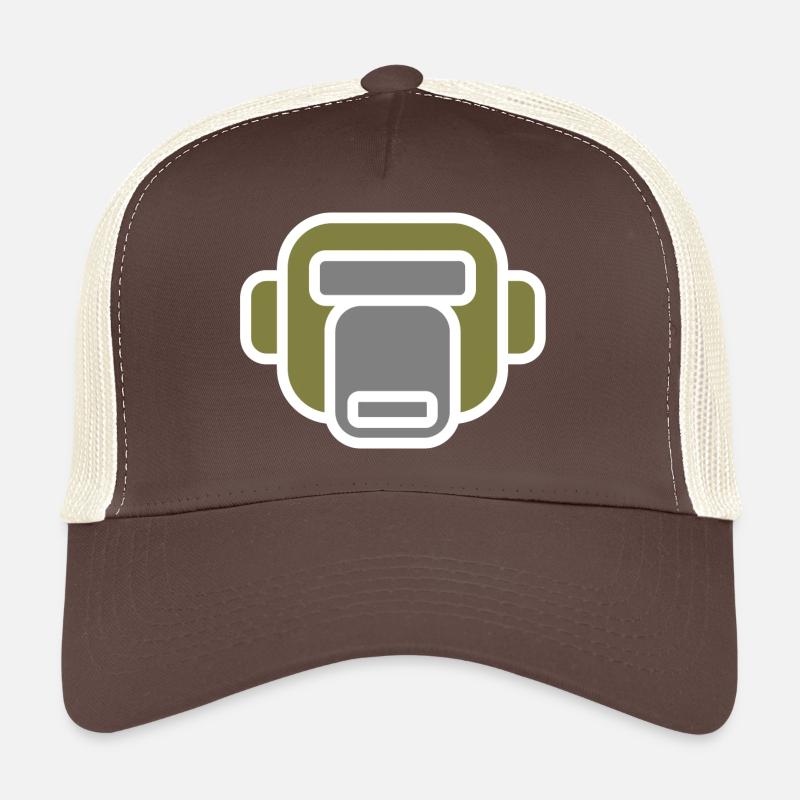 monkey - Trucker Cap - brown/beige