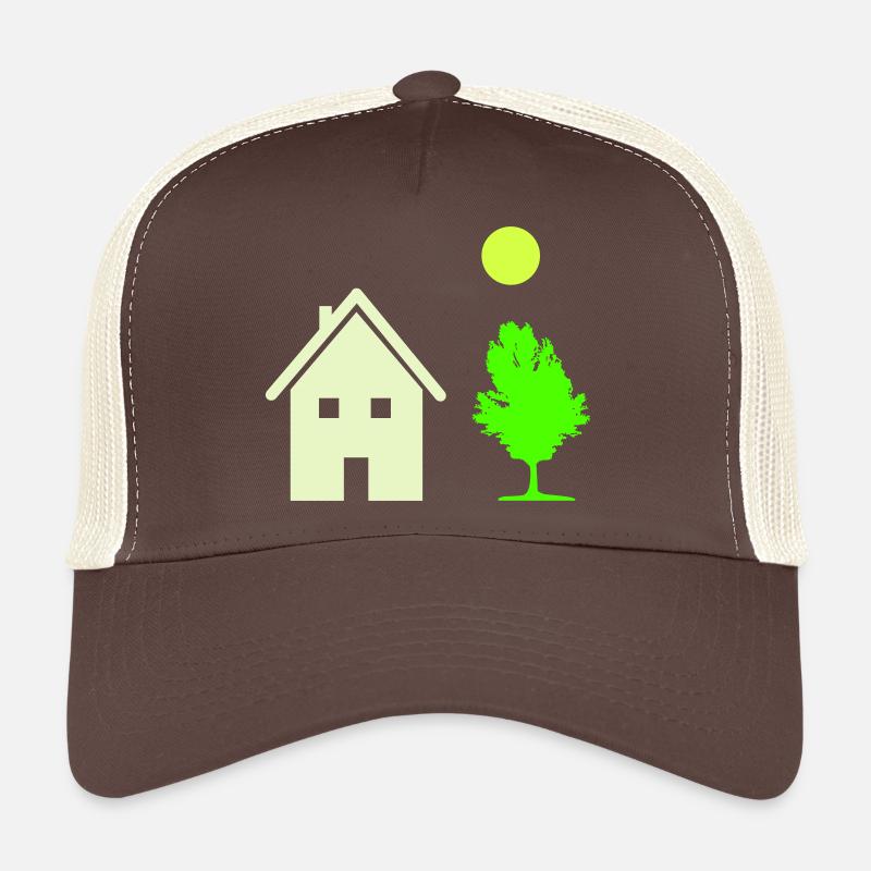 House Tree Trucker Cap