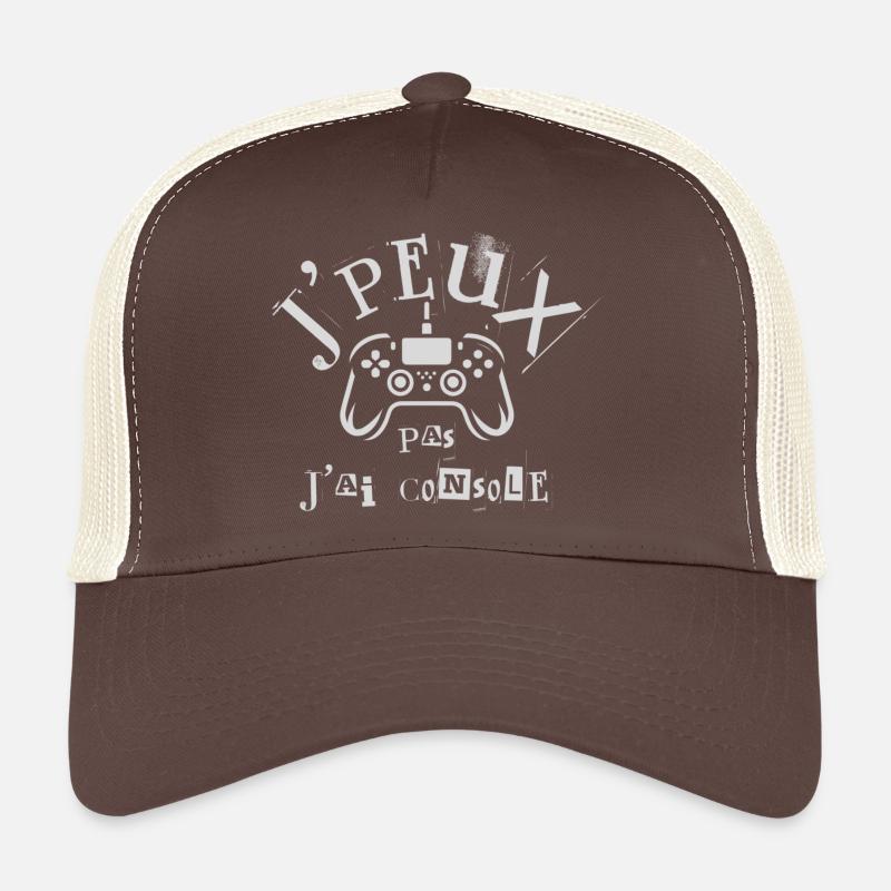 J'peux pas j'ai console Casquette trucker 