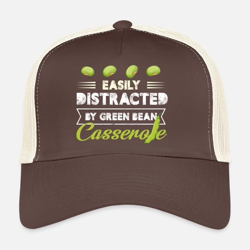 Facilement distrait par une casserole de haricots verts Casquette trucker 