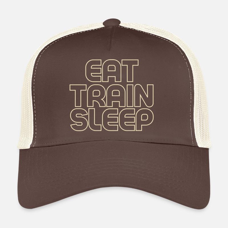 Eat Train Sleep Trucker Cap
