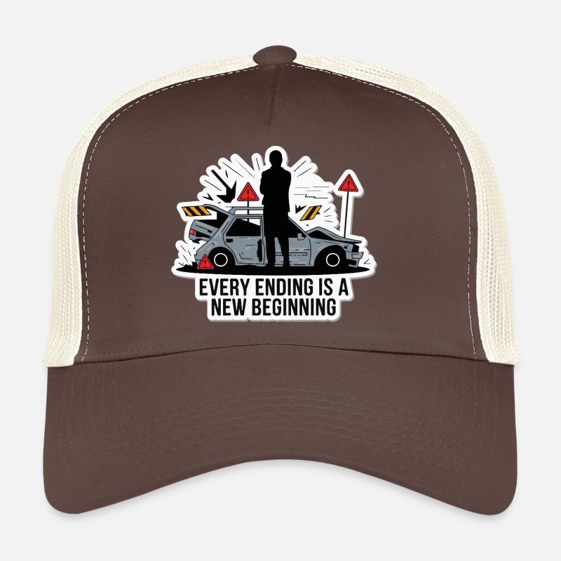 JEDES ENDE IST EIN NEUANFANG Trucker Cap