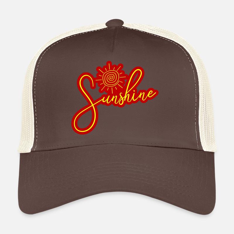 Sunshine Sun Icon Trucker Cap