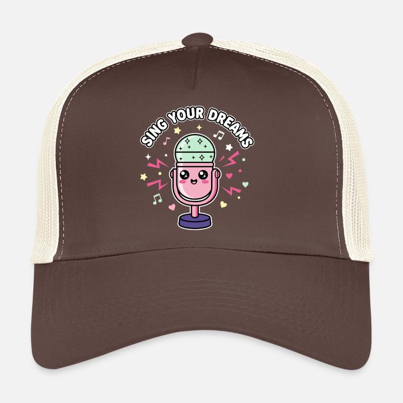 Sing Your Dreams – Magic Kawaii Mic Trucker Cap