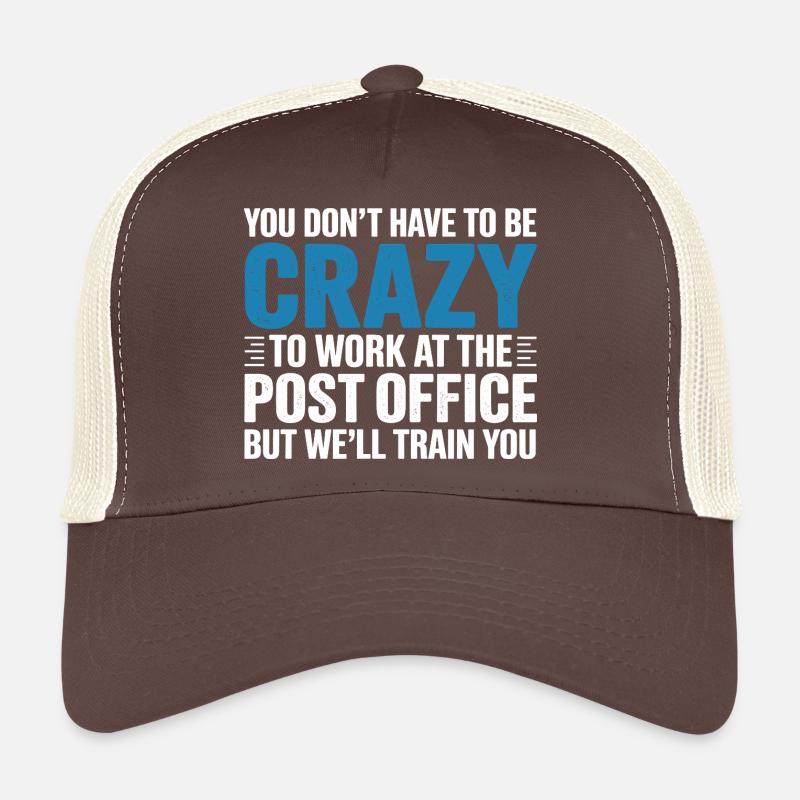 Lustiger Postbote Postpostangestellter Trucker Cap