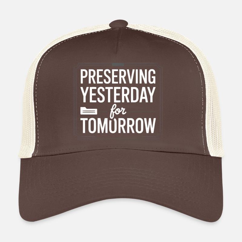 Préserver hier pour demain Casquette trucker 