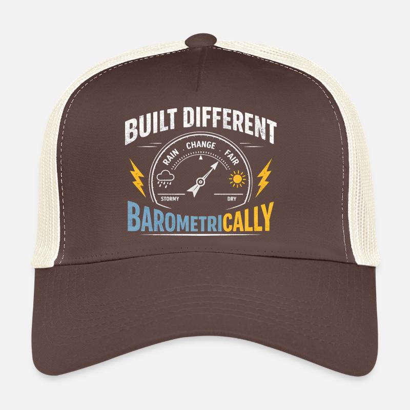 Différences barométriques | Météorologie Casquette trucker 