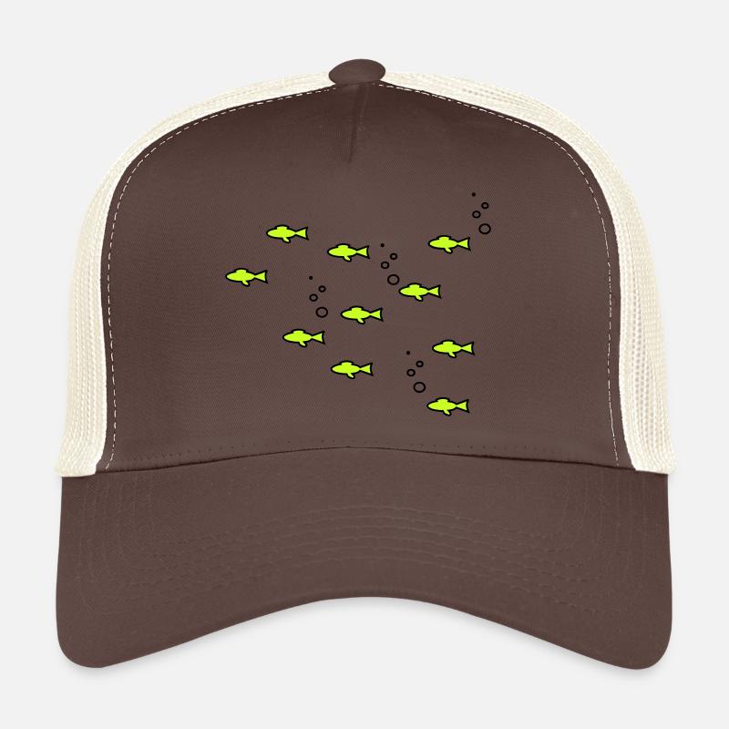 10 kleine Fische - Trucker Cap - Braun/Beige
