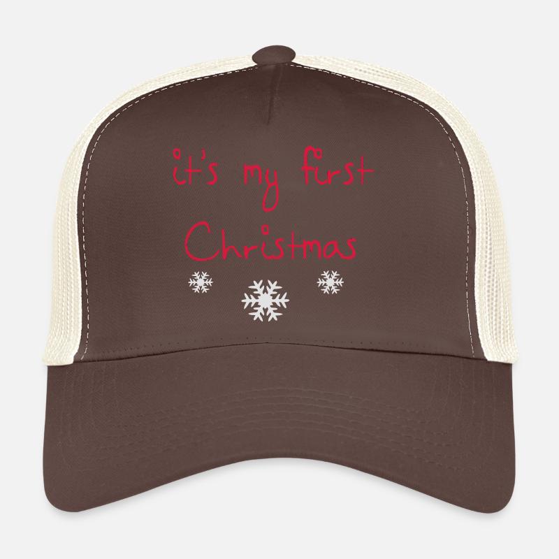 First Christmas Trucker Cap