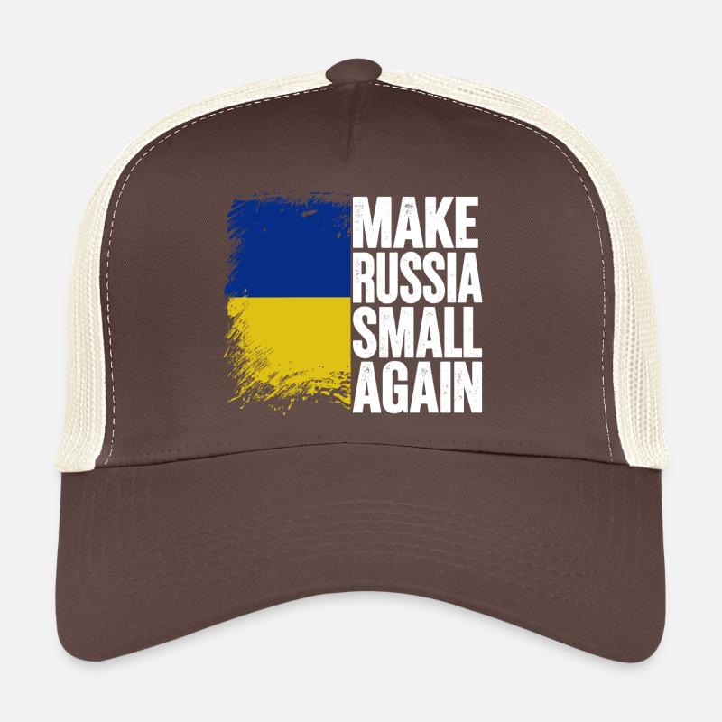 Make russia small again Trucker Cap